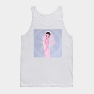 Bride - Fashion Illiustration Design Tank Top